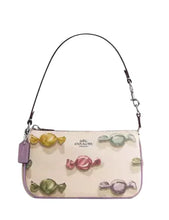 Load image into Gallery viewer, COACH NOLITA 19 WITH CANDY PRINT IN CHALK/JASMINE CDC26
