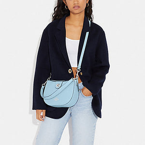 COACH ELLA HOBO IN SILVER/WATERFALL CH196