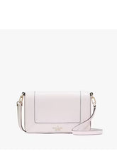 Load image into Gallery viewer, KATE SPADE LENA SMALL FLAP CROSSBODY in SHIMMER PINK
