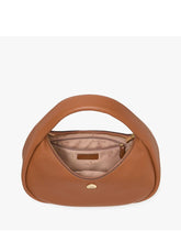 Load image into Gallery viewer, KATE SPADE KAYLA CRESCENT LARGE SHOULDER BAG in WARM GINGERBREAD
