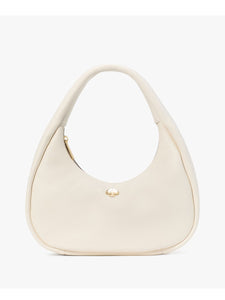 KATE SPADE KAYLA CRESCENT LARGE SHOULDER BAG in MERINGUE