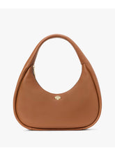 Load image into Gallery viewer, KATE SPADE KAYLA CRESCENT LARGE SHOULDER BAG in WARM GINGERBREAD
