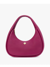 Load image into Gallery viewer, KATE SPADE KAYLA CRESCENT LARGE SHOULDER BAG in DARK RASPBERRY
