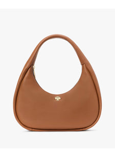 KATE SPADE KAYLA CRESCENT LARGE SHOULDER BAG in WARM GINGERBREAD