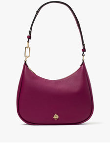 KATE SPADE KAYLA LARGE SHOULDER in DARK RASPBERRY