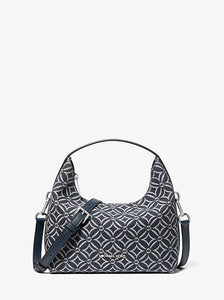 MICHAEL KORS EMBER SMALL MESSENGER IN DENIM