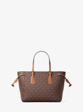 Load image into Gallery viewer, MICHAEL KORS XS VOYAGER SIGNATURE CONVERTIBLE CROSSBODY IN BROWN
