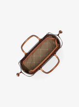 Load image into Gallery viewer, MICHAEL KORS XS VOYAGER SIGNATURE CONVERTIBLE CROSSBODY IN BROWN
