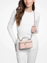 Load image into Gallery viewer, MICHAEL KORS VIVI SMALL SIGNATURE VANITY CROSSBODY IN POWDER BLUSH
