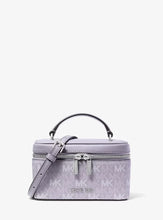 Load image into Gallery viewer, MICHAEL KORS VIVI SMALL SIGNATURE VANITY CROSSBODY IN LILAC
