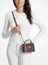 Load image into Gallery viewer, MICHAEL KORS VIVI SMALL VANITY CROSSBODY IN NUTMEG
