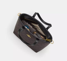 Load image into Gallery viewer, COACH MINI CITY TOTE IN WALNUT BLACK
