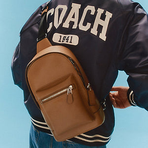 COACH WEST PACK 2540 IN SV/LIGHT SADDLE