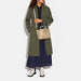 Load image into Gallery viewer, COACH MOLLIE TOTE 25 SIGNATURE CANVAS C4250 IN GOLD/LIGHT KHAKI CHALK
