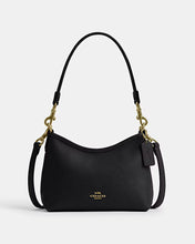 Load image into Gallery viewer, COACH LAUREL SMALL SHOULDER BAG CBH16 GOLD/BLACK
