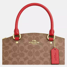 Load image into Gallery viewer, COACH SADIE SATCHEL BAG CCM70 IN TAN CARNATION
