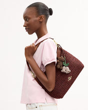 Load image into Gallery viewer, COACH LAUREL SHOULDER BAG WITH CHARMS IN RUSSET
