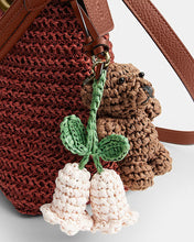 Load image into Gallery viewer, COACH LAUREL SHOULDER BAG WITH CHARMS IN RUSSET

