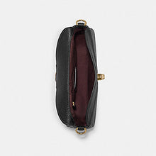 Load image into Gallery viewer, COACH ELLA HOBO IN GOLD/BLACK CH196
