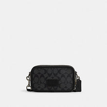 Load image into Gallery viewer, COACH WYATT CROSSBODY IN SIGNATURE CANVAS CHARCOAL BLACK CM109
