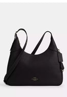 COACH ELLA SHOULDER LEATHER IN BLACK