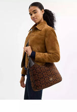 Load image into Gallery viewer, COACH ELLA SHOULDER IN SIGNATURE CHENILLE TRUFFLE
