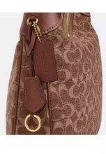 Load image into Gallery viewer, COACH ELLA SHOULDER IN SIGNATURE CHENILLE VINTAGE BROWN
