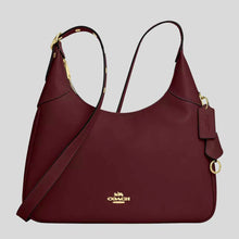 Load image into Gallery viewer, COACH ELLA SHOULDER LEATHER IN MAROON
