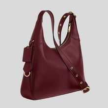 Load image into Gallery viewer, COACH ELLA SHOULDER LEATHER IN MAROON
