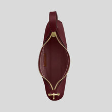 Load image into Gallery viewer, COACH ELLA SHOULDER LEATHER IN MAROON
