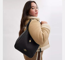 Load image into Gallery viewer, COACH HADLEY CONVERTIBLE CROSSBODY BAG CW002 IN BLACK
