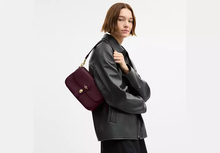 Load image into Gallery viewer, COACH HADLEY SHOULDER CY683 IN DARK WINE
