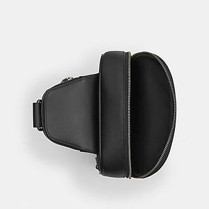 COACH ETHAN PACK IN SIGNATURE CANVAS CZ393 IN GUNMETAL/CHARCOAL/BLACK