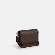 Load image into Gallery viewer, COACH AMELIA SADDLE BAG (COACH CP107) GOLD/BROWN
