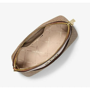 MICHAEL KORS MEDIUM DOME XCROSS CROSSBODY SIGNATURE IN CAMEL MULTI