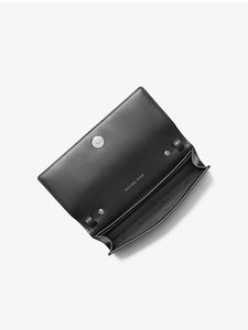 MICHAEL KORS CARSON LARGE CONVERTIBLE CROSSBODY BAG IN BLACK