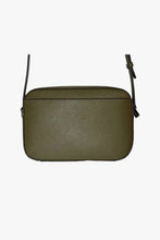Load image into Gallery viewer, MICHAEL KORS JET SET ITEM  LARGE EW ZIP CHAIN CROSSBODY LEATHER IN OLIVE
