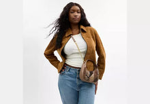 Load image into Gallery viewer, COACH CARMEN MINI CROSSBODY BAG WITH PATCHWORK CCE62 IN MUSHROOM MULTI
