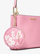 Load image into Gallery viewer, GIFT SET IN CARNATION : MICHAEL KORS TRISHA MEDIUM LOGO CROSSBODY IN SIGNATURE CARNATION
