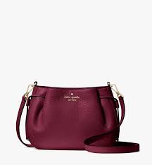 KATE SPADE DUMPLING SMALL CROSSBODY IN BLACKBERRY PRESERVE