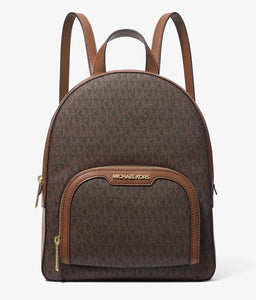 MICHAEL KORS JAYCEE BACKPACK MEDIUM SIGNATURE IN BROWN