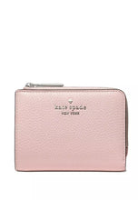 Load image into Gallery viewer, KATE SPADE LENA SMALL L ZIP WALLET IN TUTU PINK
