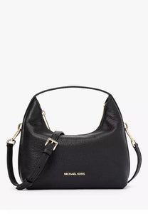 MICHAEL KORS EMBER SMALL MESSENGER IN BLACK PLAIN