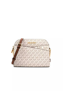 MICHAEL KORS MEDIUM DOME XCROSS CROSSBODY SIGNATURE IN VANILLA