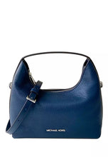 Load image into Gallery viewer, MICHAEL KORS EMBER SMALL MESSENGER IN NAVY
