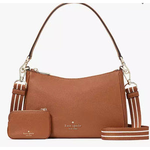 KATE SPADE ROSIE SHOULDER BAG IN WARM GINGERBREAD