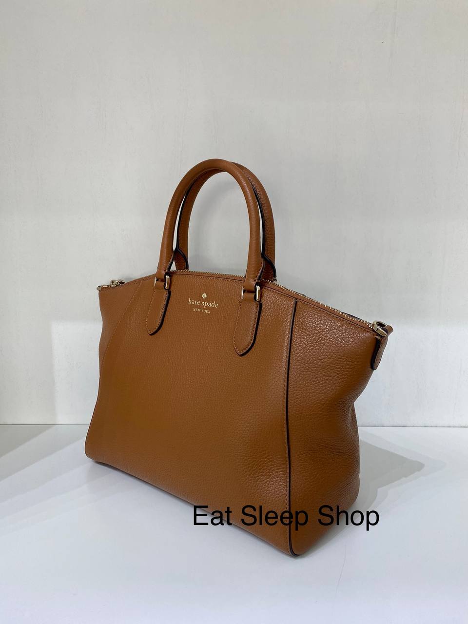 Kate spade hot sale leather satchel