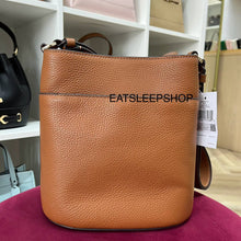 Load image into Gallery viewer, KATE SPADE LEILA SMALL BUCKET BAG IN WARM GINGERBREAD
