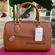 Load image into Gallery viewer, COACH ROWAN SATCHEL IN GOLD REDWOOD (CM102)
