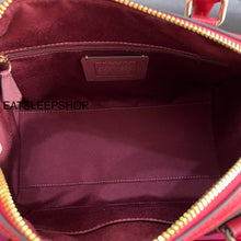 Load image into Gallery viewer, COACH ROWAN SATCHEL IN SIGNATURE CANVAS GOLD/BROWN RED (CH280)
